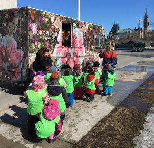 Nordstrom Flower Truck