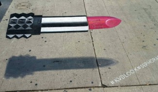 Chalk art - Sephora - Kat Von D - Toronto