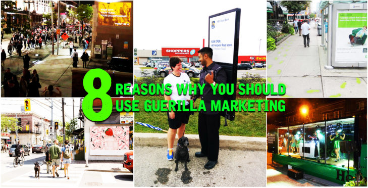 8 reasons why you should use guerilla marketing