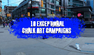 10 exceptional chalk art campaigns