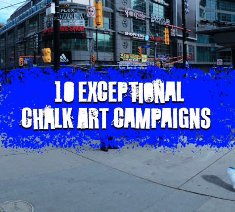 10 exceptional chalk art campaigns